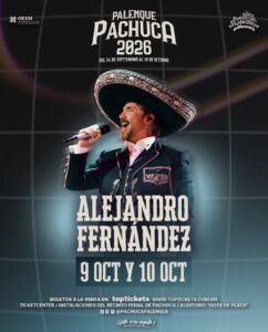 boletos alejandro fernández palenque pachuca 2026