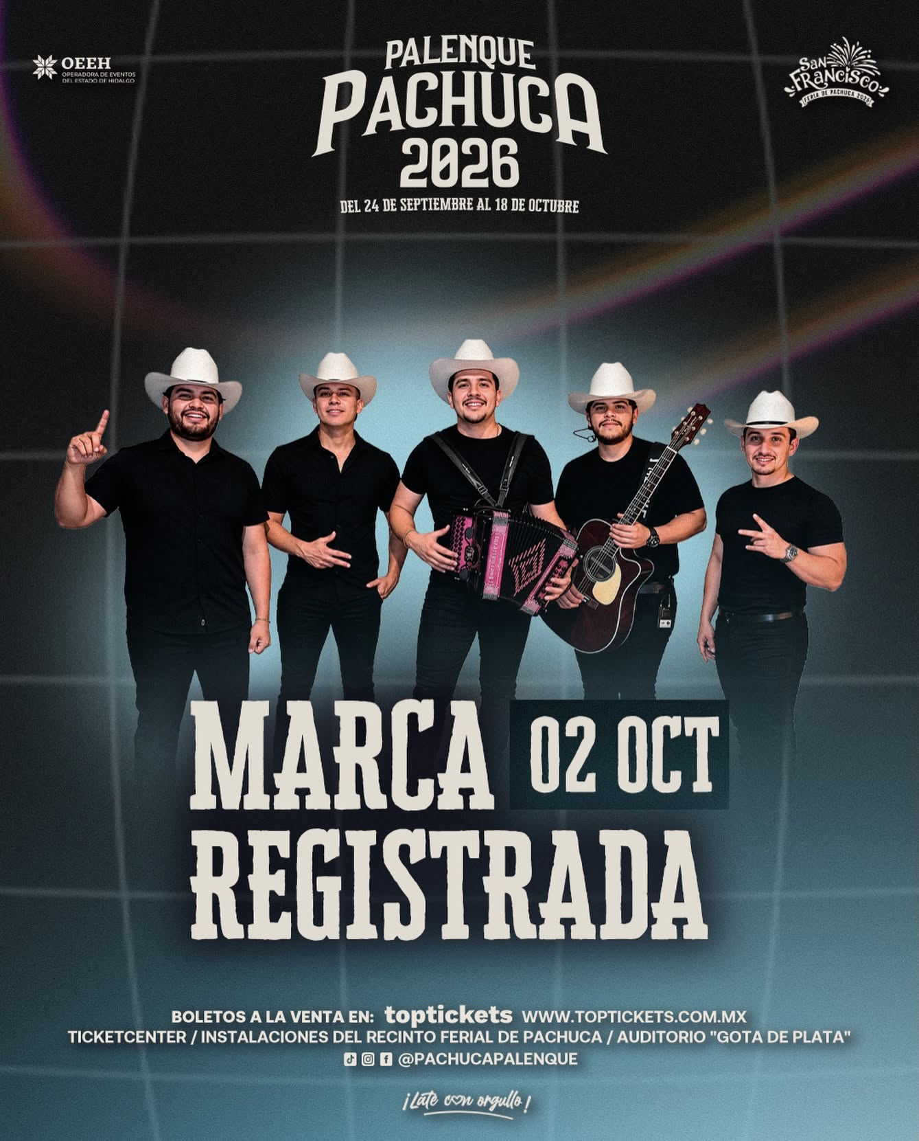 boletos marca registrada palenque pachuca 2026